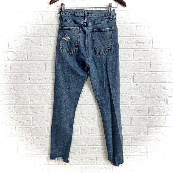 AGOLDE - Nico High Rise Slim Fit Jeans in Rooted Size 24 - Picture 5 of 8